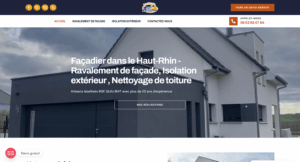 A Net Renovation de Uffholtz, site vitrine de façadier développé par DigiNex